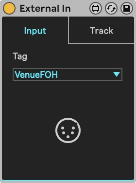 Beam for Live - External In device
