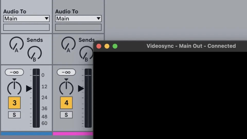 1. Launch Live and Videosync