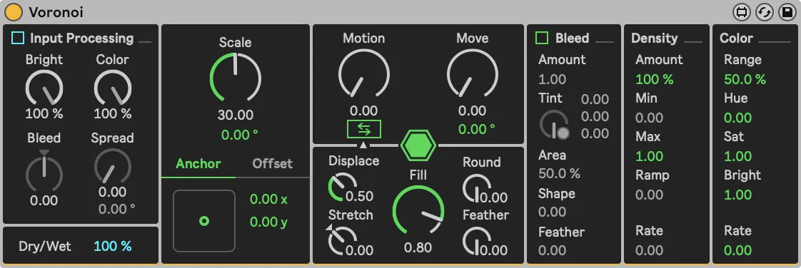 Videosync - Voronoi device